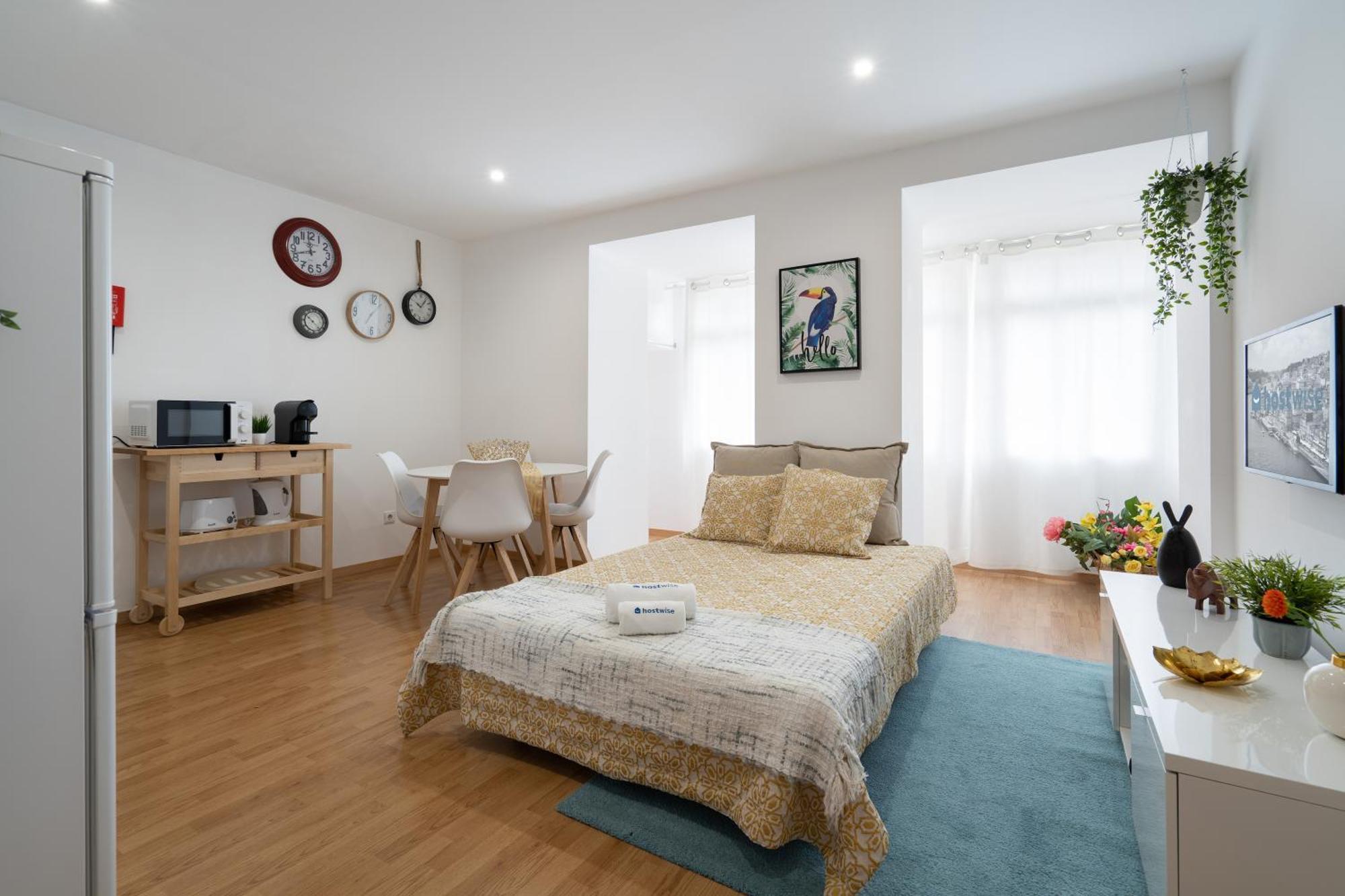 Host Wise - Colorful Fresh Flats - Batalha Apartment ปอร์โต ห้อง รูปภาพ